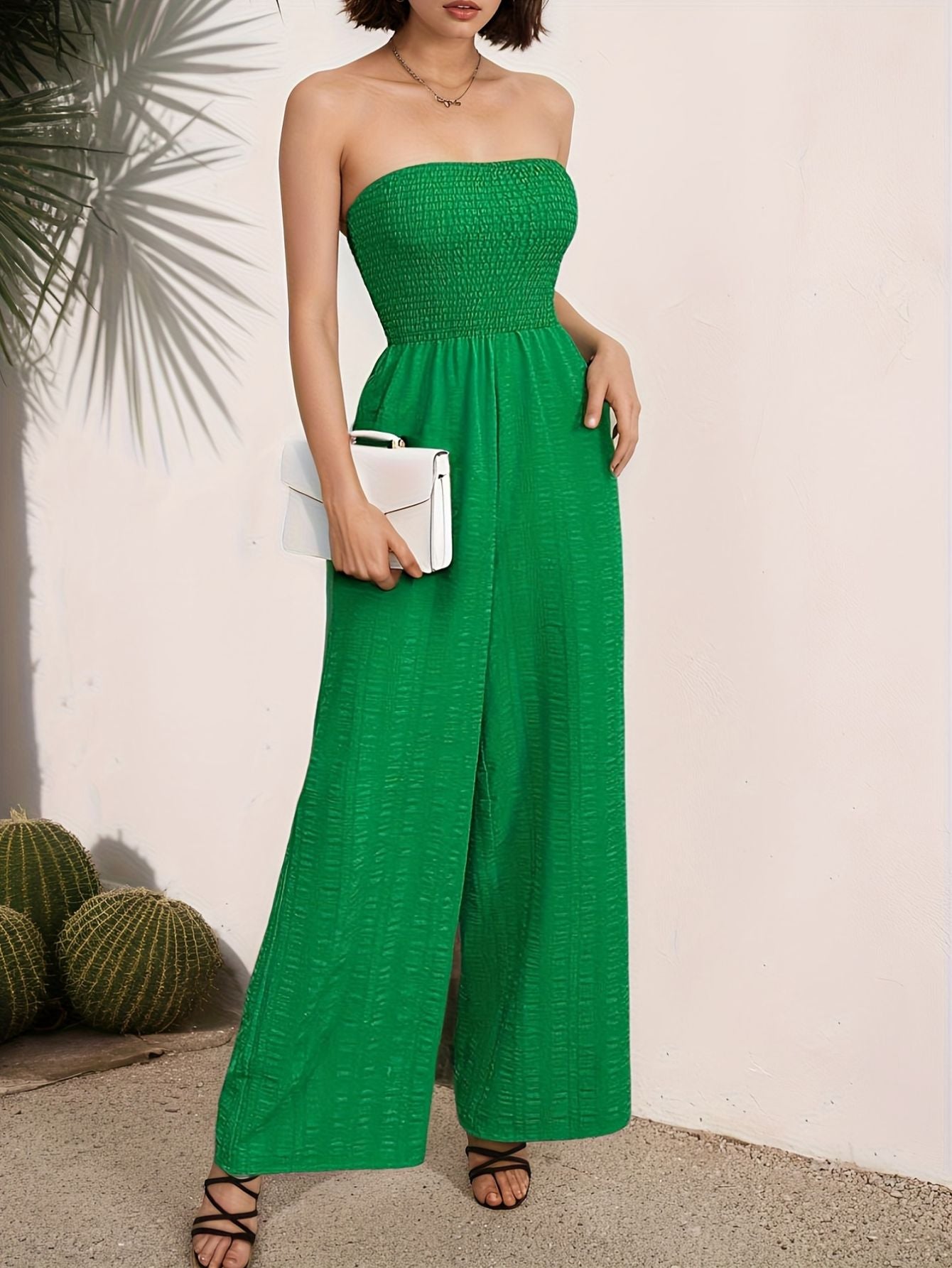 Axelbandslös Jumpsuit Vida Ben