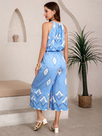 Ärmlös Jumpsuit Mönstrad Vida Ben