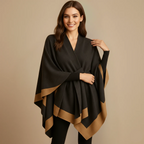 Damer överdimensionerad sjalkofta